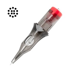 Cartucho para tatuar El Cartel TAMAÑO 14RL 0,35   V2 -  Mediun Taper 10pcs.
