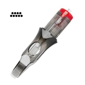 Cartucho para tatuar El Cartel TAMAÑO 9RM 0,35   V2 -Medium Taper 10pcs.