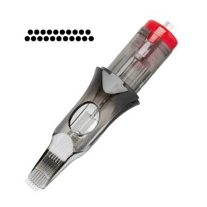 Cartucho para tatuar El Cartel TAMAÑO 21RM 0,35   V2 - MediumTaper 10pcs.