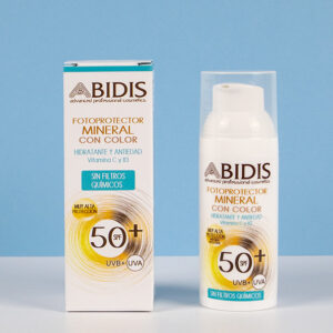 Fotoprotector con color mineral Abidis