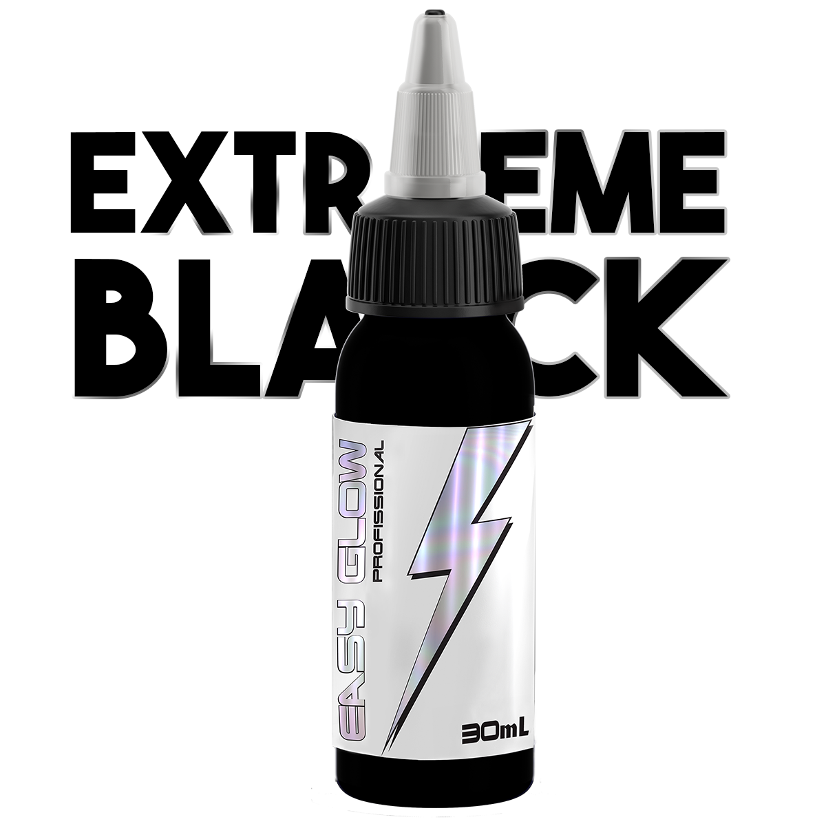 Extreme Black Easy Glow 30ml Electric Ink