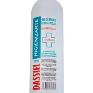 DASSIEL Gel de manos Hidroalcohólico 70% Alcohol 1000ML